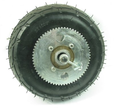 E300 Rear Wheel Assy, Large Sprocket